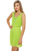 LULUS Exclusive Re-pleat After Me Lime Green Dress